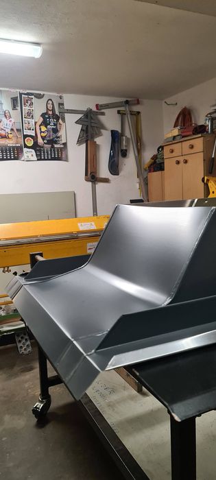 Obróbka kominowa na wymiar, opierzenie kominowe