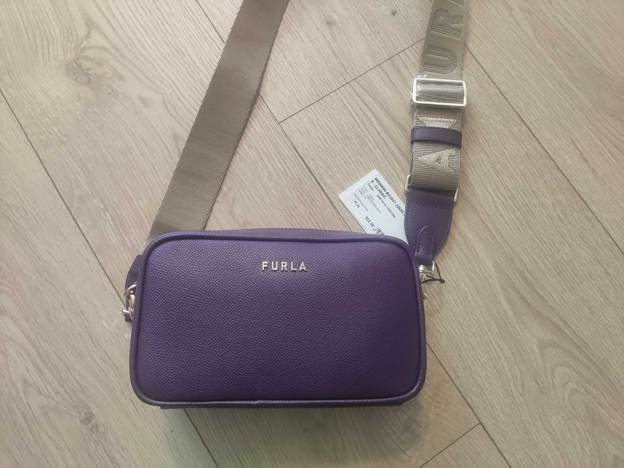 Furla skóra naturalna nowa