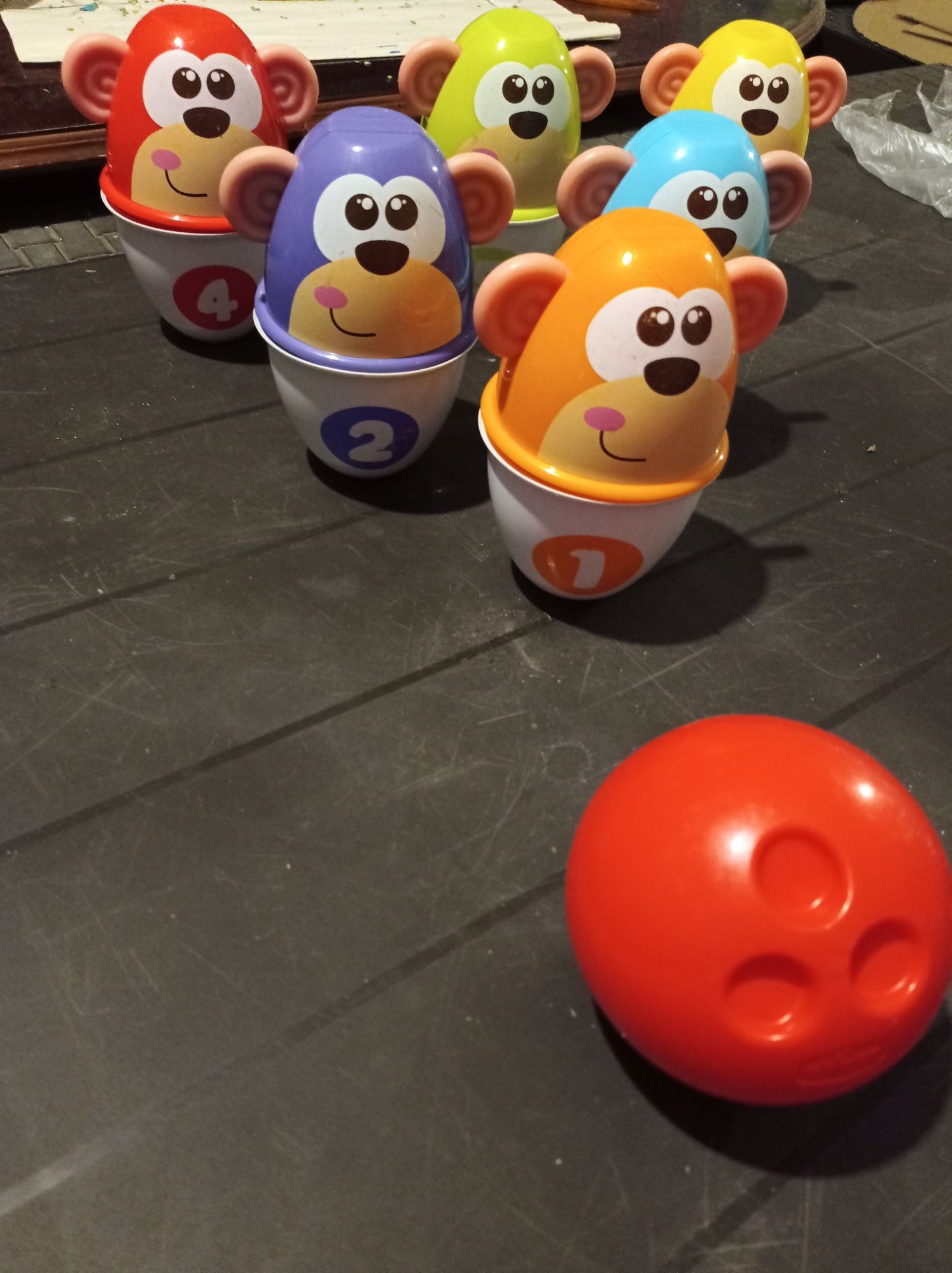 Bowling divertido para criança da Chicco