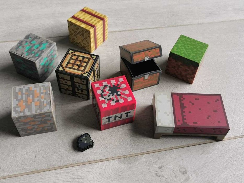 elementy Zestawu do przetrwania Minecraft Steve