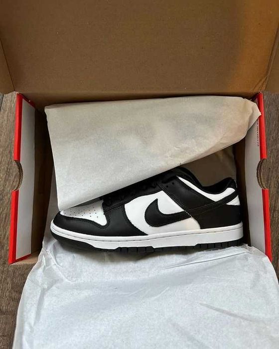 Buty Trampki Nike_Dunk_Low_Panda_Black Rozmiar 38