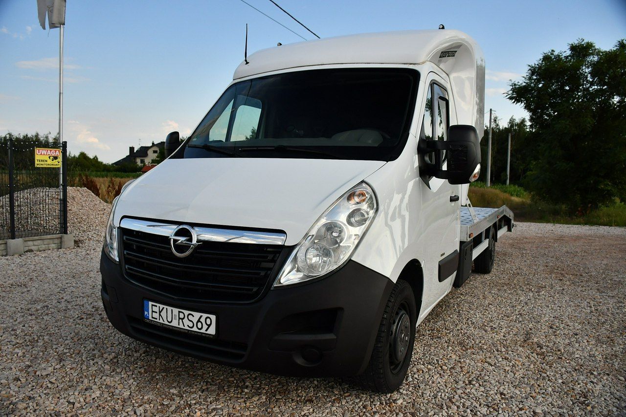 Opel Movano  2.3CDTI#125PS#Hak 3.5T#Pełne Alu Gromex#Poduszki#Klima#Tempomat#Privat
