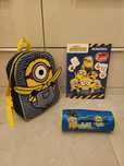 Zestaw Minionki : plecak, piórnik, kolorowanka