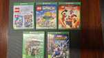 Zestaw 5x gra Xbox one Lego Harry Potter Marvel
