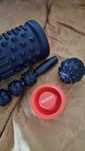 Kit Massagem Decathlon 3 em 1 (Rolo + Bola + Stick)