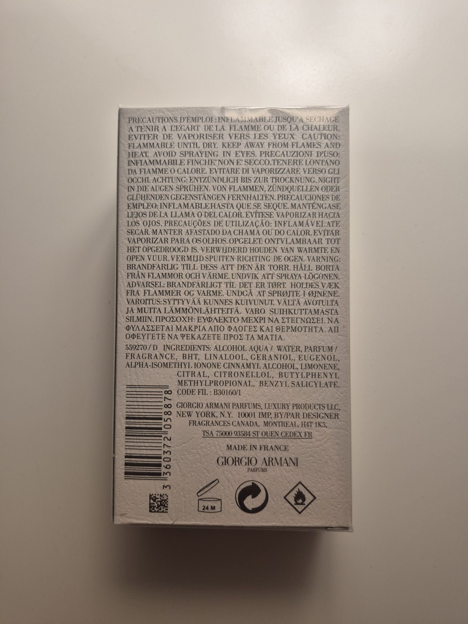 Sprzedam perfum Armani Aqua di gio 100ml