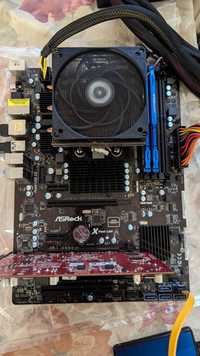 Материнська плата ASROCK 970 PRO + FX6300