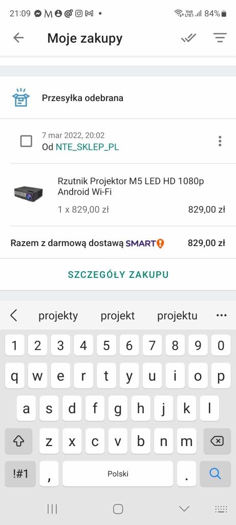Projektor LED M5