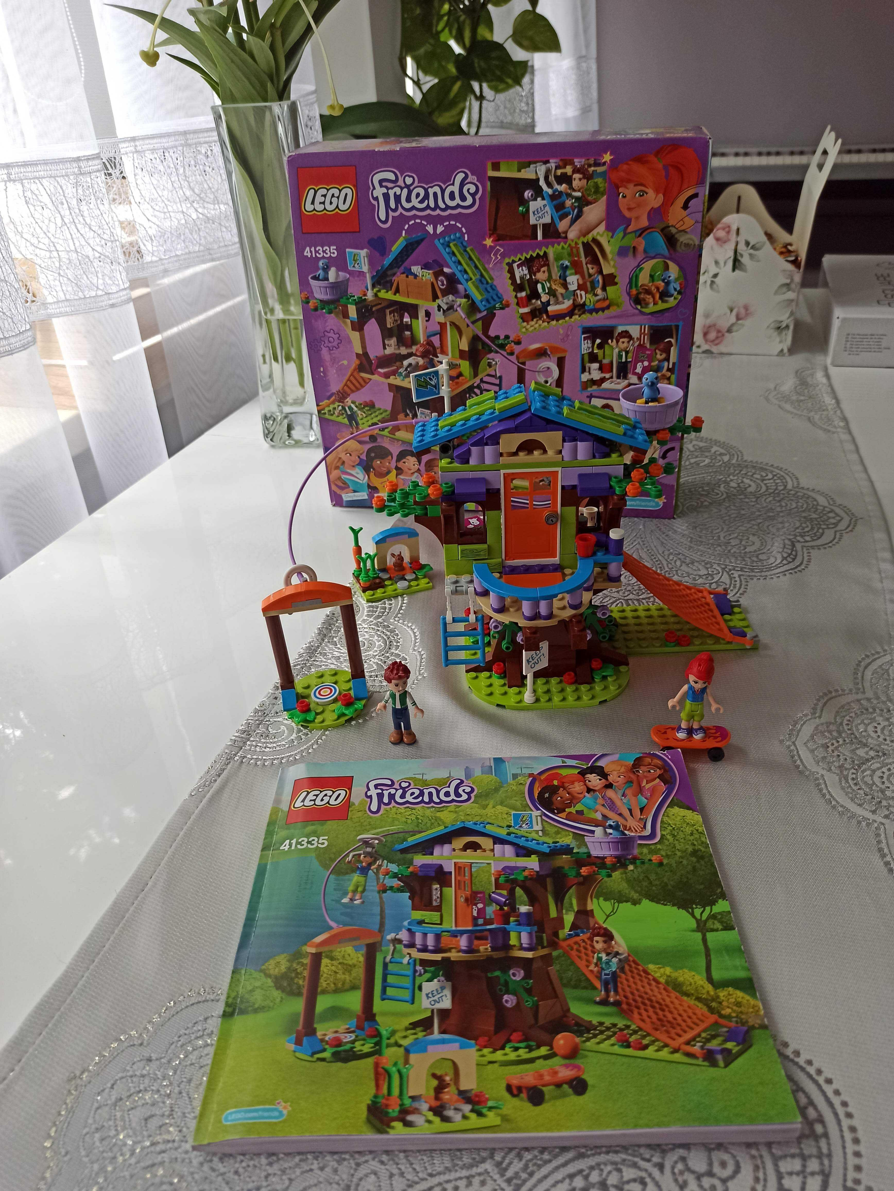 Lego Friends 41335 Domek Na Drzewie + oryginalne pudełko, instrukcja