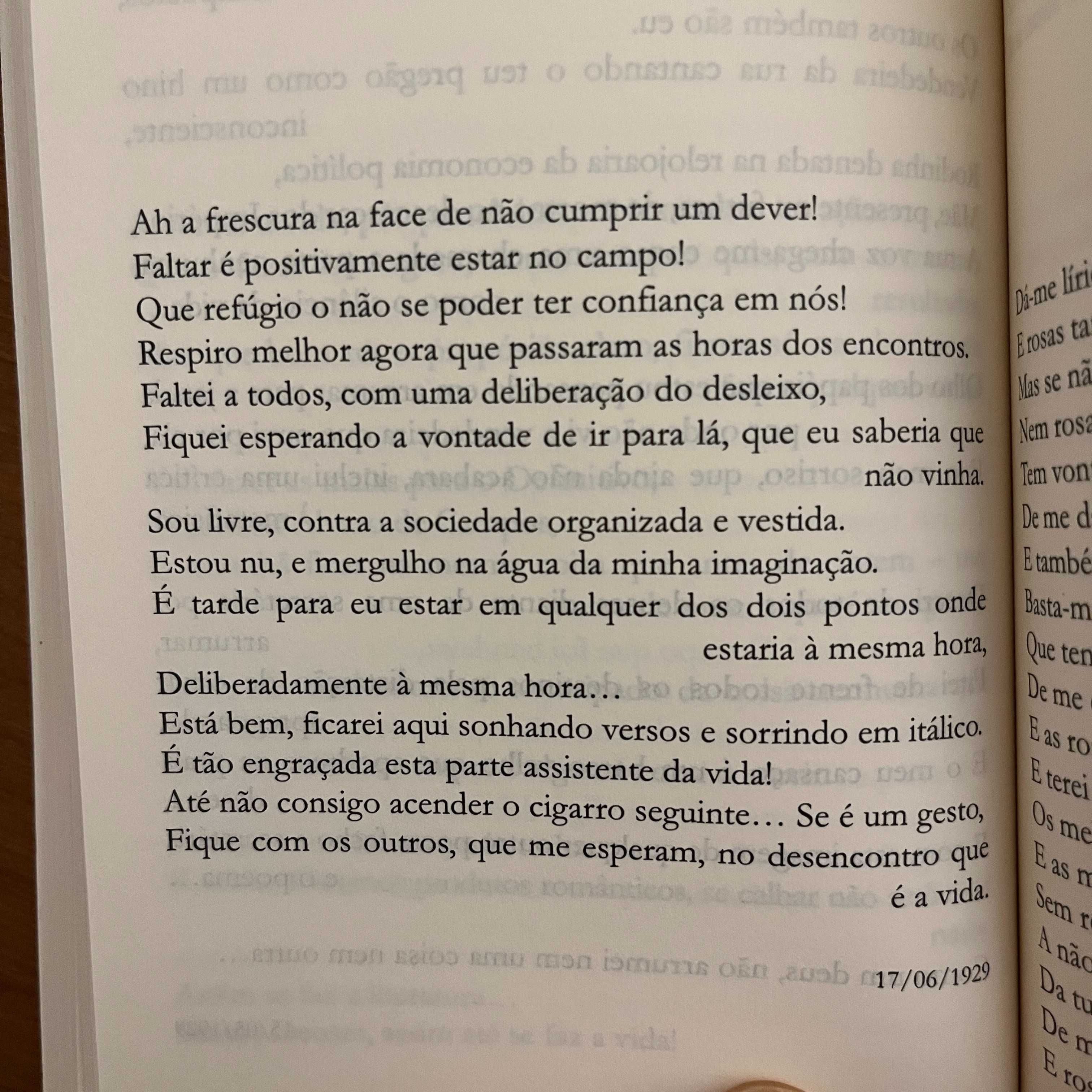 Álvaro de Campos - Antologia Poética (Fernando Pessoa) envio grátis