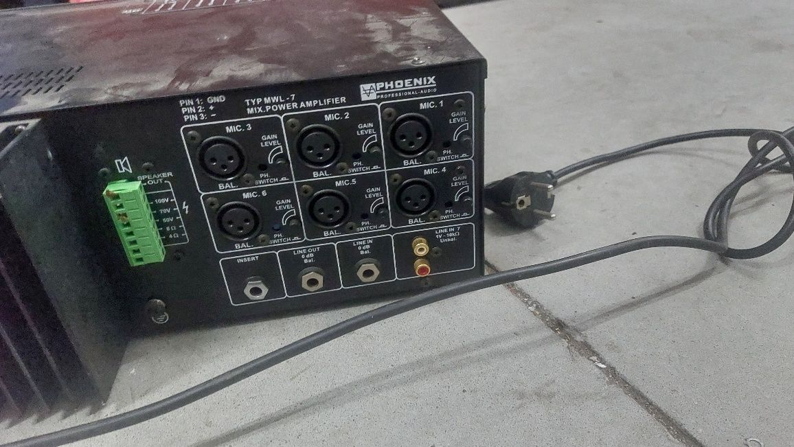 Amplificador de som