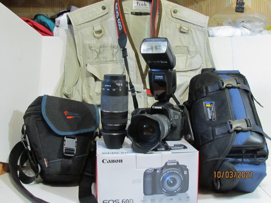 Canon 60d,объектив Canon70-300,объектив Sigma 17-70,Spedlite 580EX2