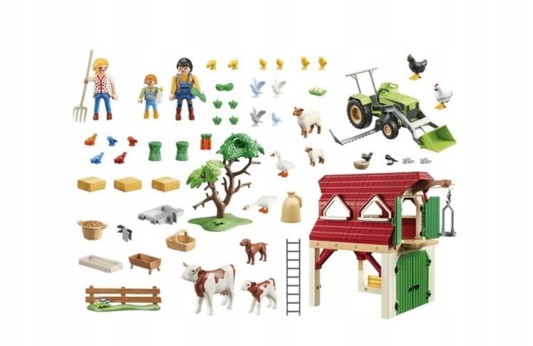 Nowe DUŻE gospodarstwo Rolne 204 EL. PLAYMOBIL 70887