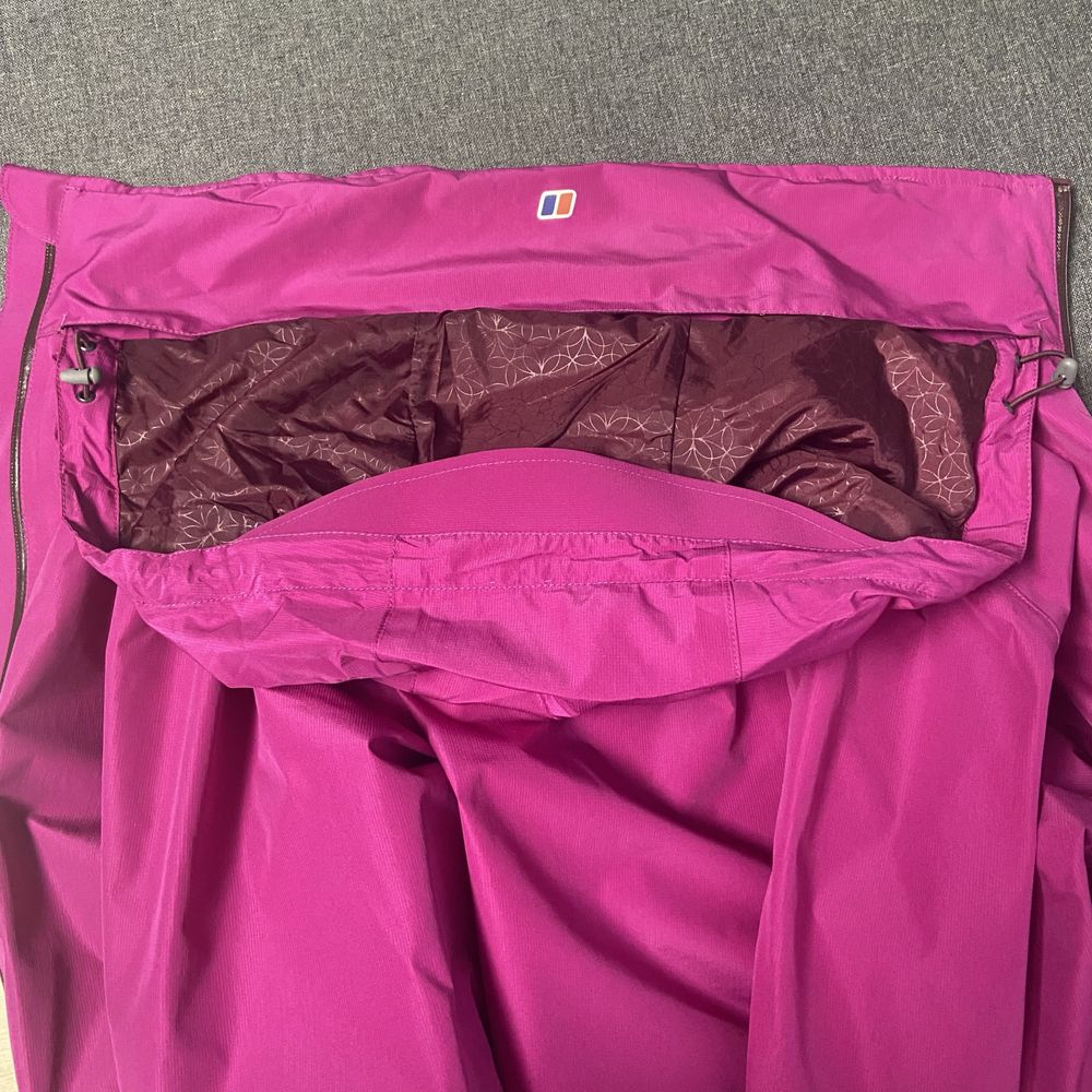 Куртка вітровка дощовик berghaus gore-tex мембрана