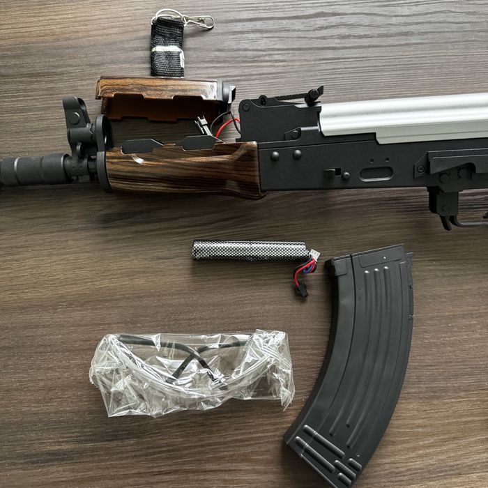 Професійний іграшковий автомат на орбізах АК-74U Орбіган