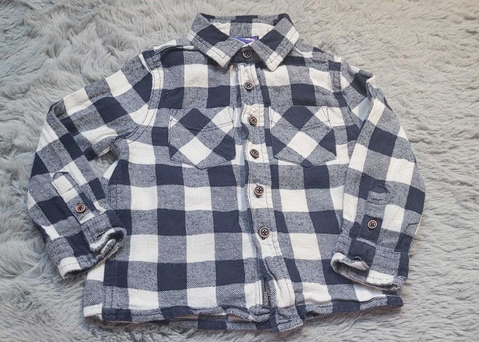 Koszula w kratę rozmiar 92