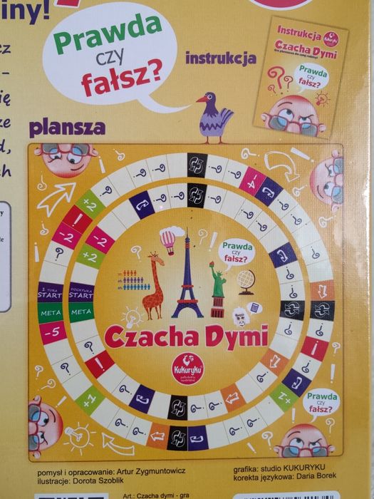 Nowa gra planszowa Czacha dymi 8+