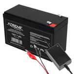 Akumulator żelowy 12V 7.0Ah UPS alarm samochodzik + ładowarka