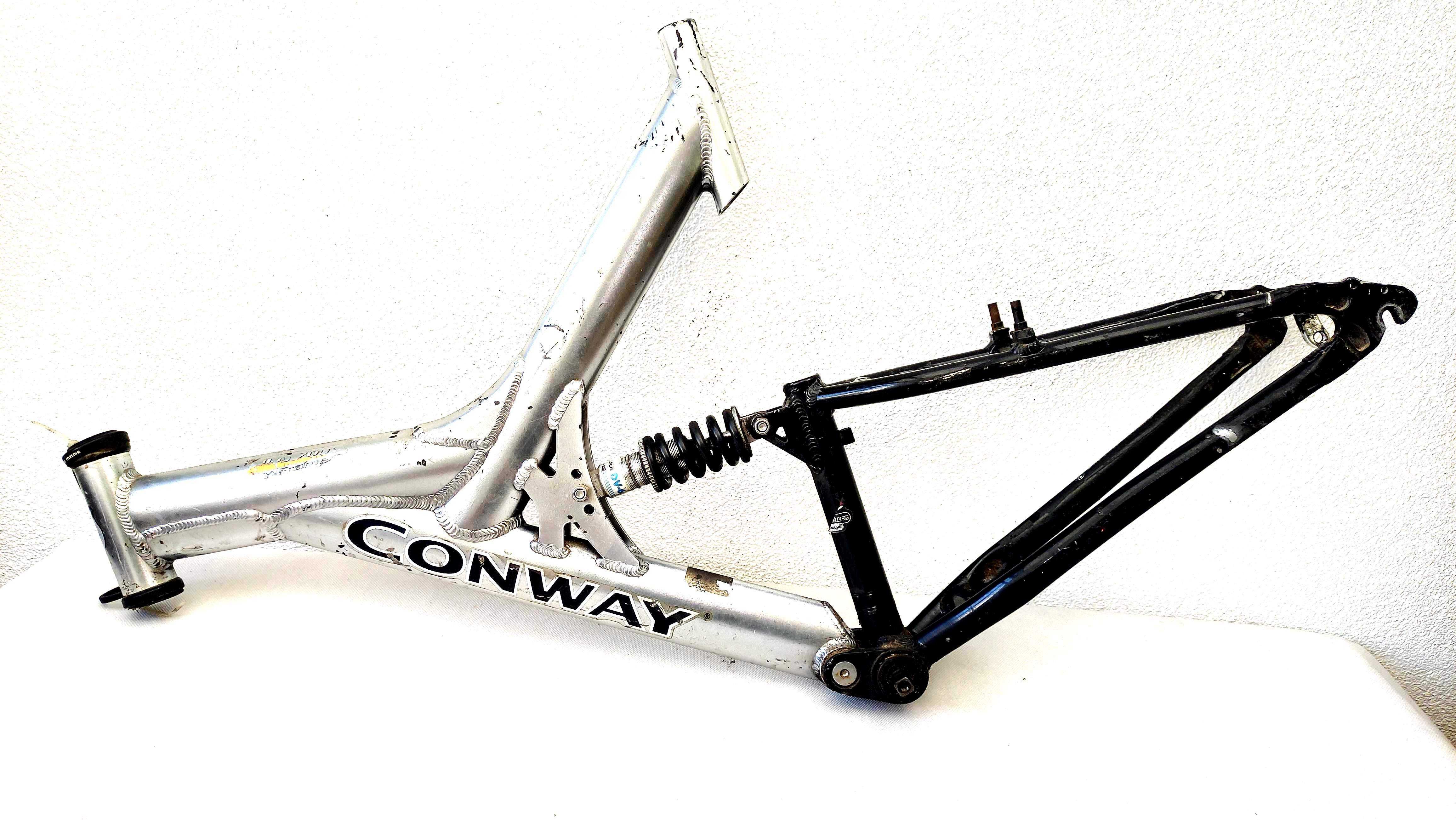 Rama amortyzowana MTB CONWAY 6095 Full Damper DNM BURNER + stery