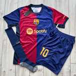 Komplet piłkarski meczowy Fc Barcelona Leo Messi rozmiar M koszulka