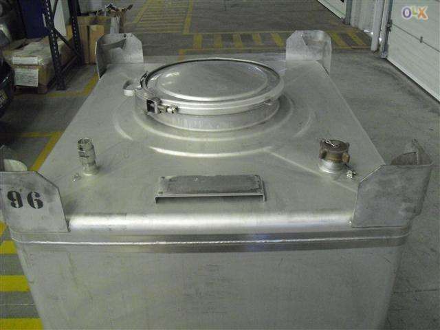 Tanque / Contentor TEKA (Em aço inox com certificaçao UN (TKIFII 1000)