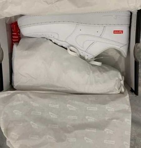 Nike Air Force 1 Low Supreme White  42