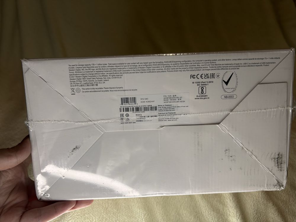 Жорсткий диск 3.5" 20TB My Book Duo WD (WDBFBE0240JBK-EESN)