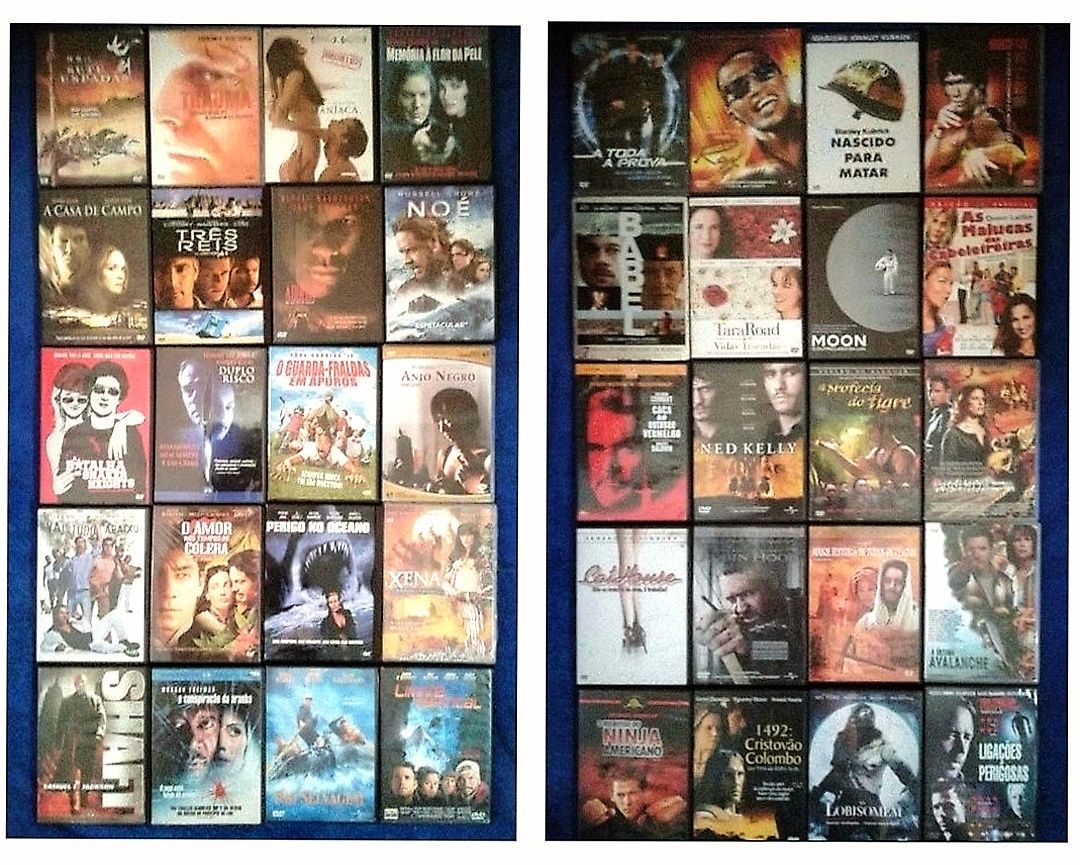 Lote 267 DVD's originais (Lote 7)