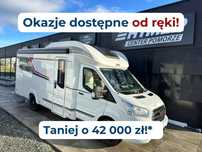 LMC Tourer Lift H664  - NOWY 4OS DMC3500kg, Hymer Center Pomorze, Markiza, Opuszczane łóżko