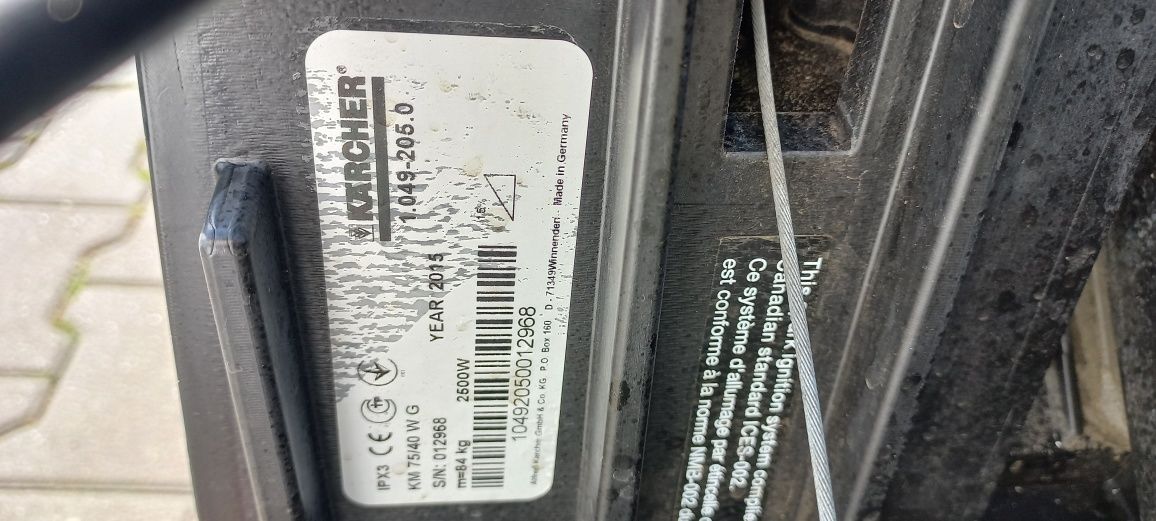 Zamiatarka Karcher K M 75/40 WG