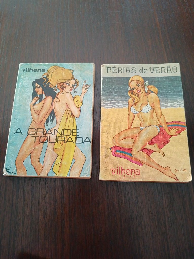 Livros humor de José Vilhena - estado novo