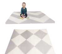 Skip Hop, GEO, Mata piankowa, Playspot, Grey/Cream, 72szt.stan idealny