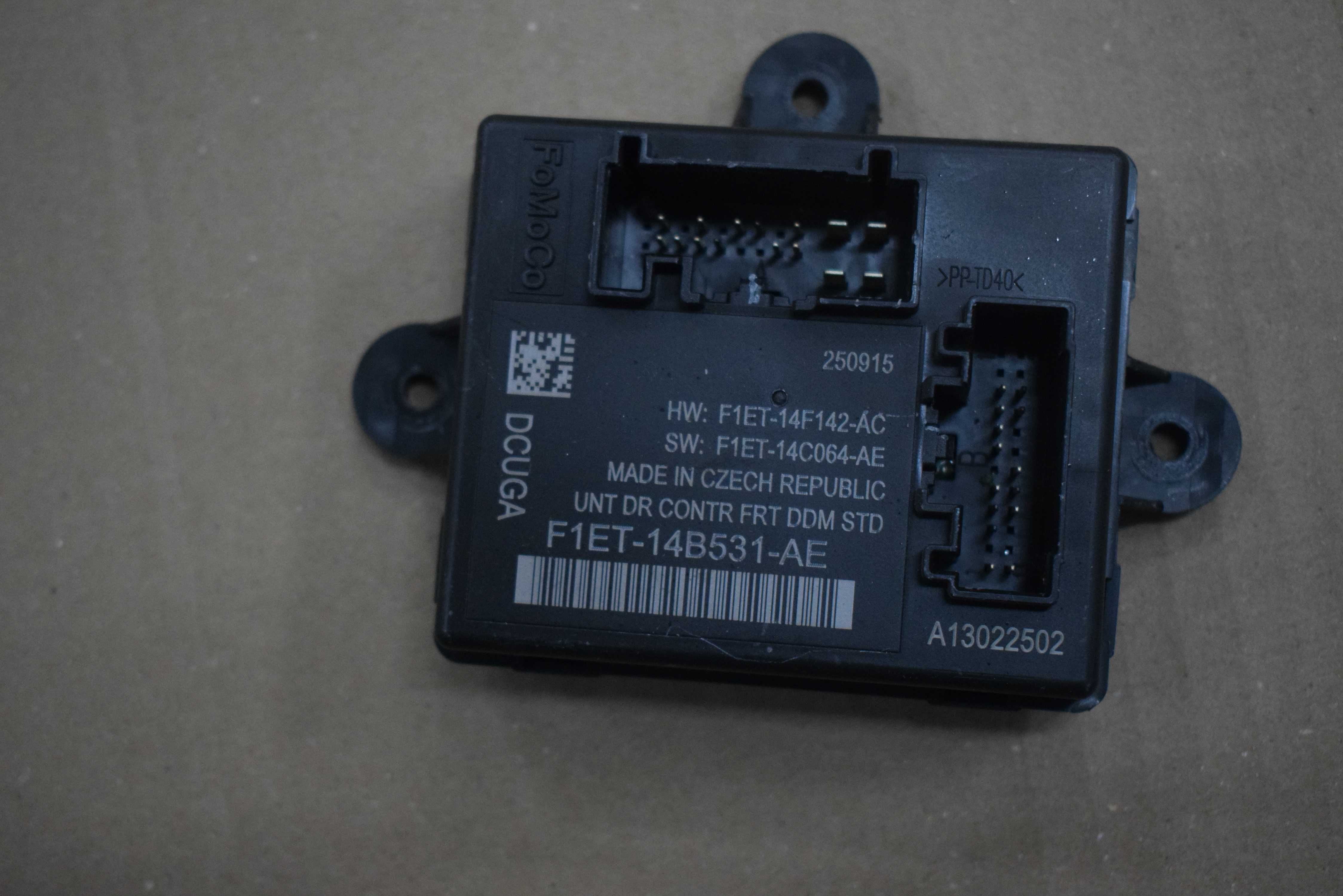 moduł sterownik drzwi lewy przód FORD FOCUS MK3 LIFT . F1ET-14B533-AE