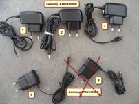 Адаптери Samsung ЕTA0U10EBE та ATADS30EBE