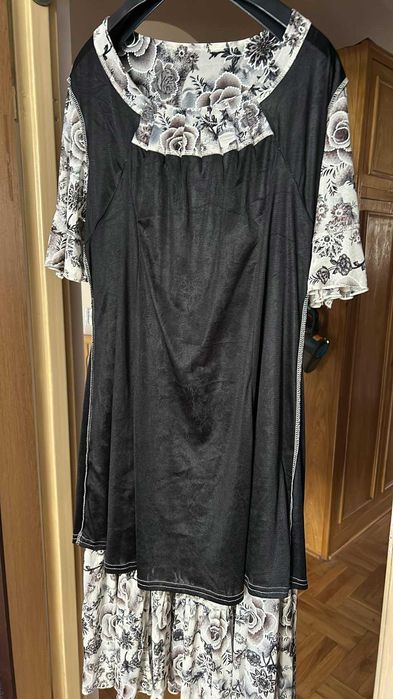 Sukienka letnia, elegancka do wyjścia i do pracy