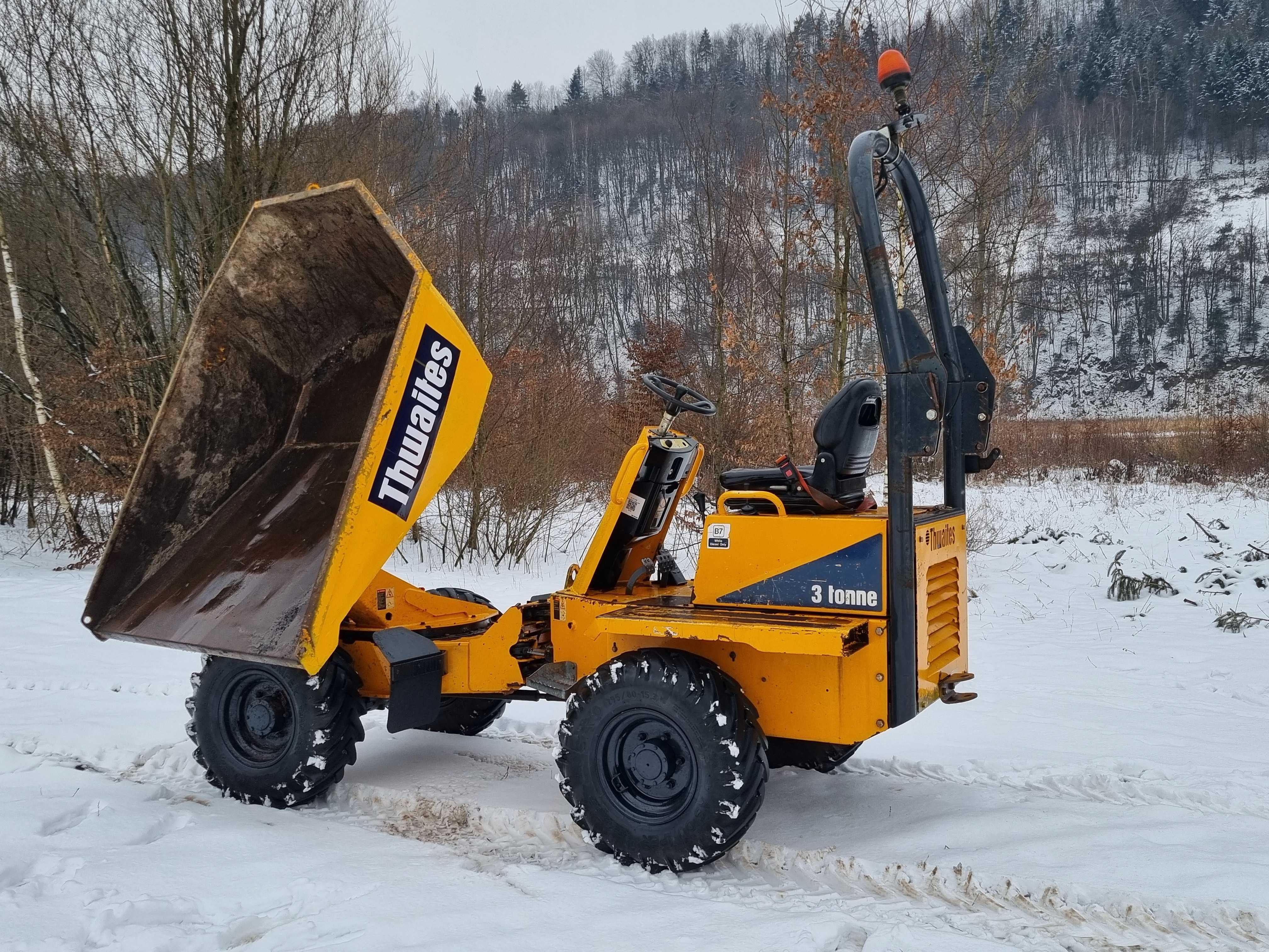 Wozidło 3t Thwaites JAK NOWE 2018r Import Norwegia 1530h KIPER+OBRÓT!