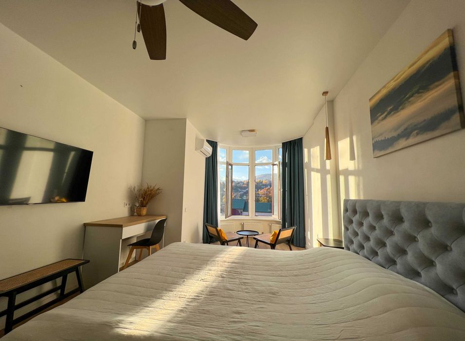 м.Яремче, Карпати, 1к. сучасна квартира, гори, річка, помісячно, центр