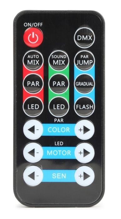 Barra Portátil 4 EM 1 c/ 4 Focos PAR RGBW Magic Ball Party bar 3 BEAMZ