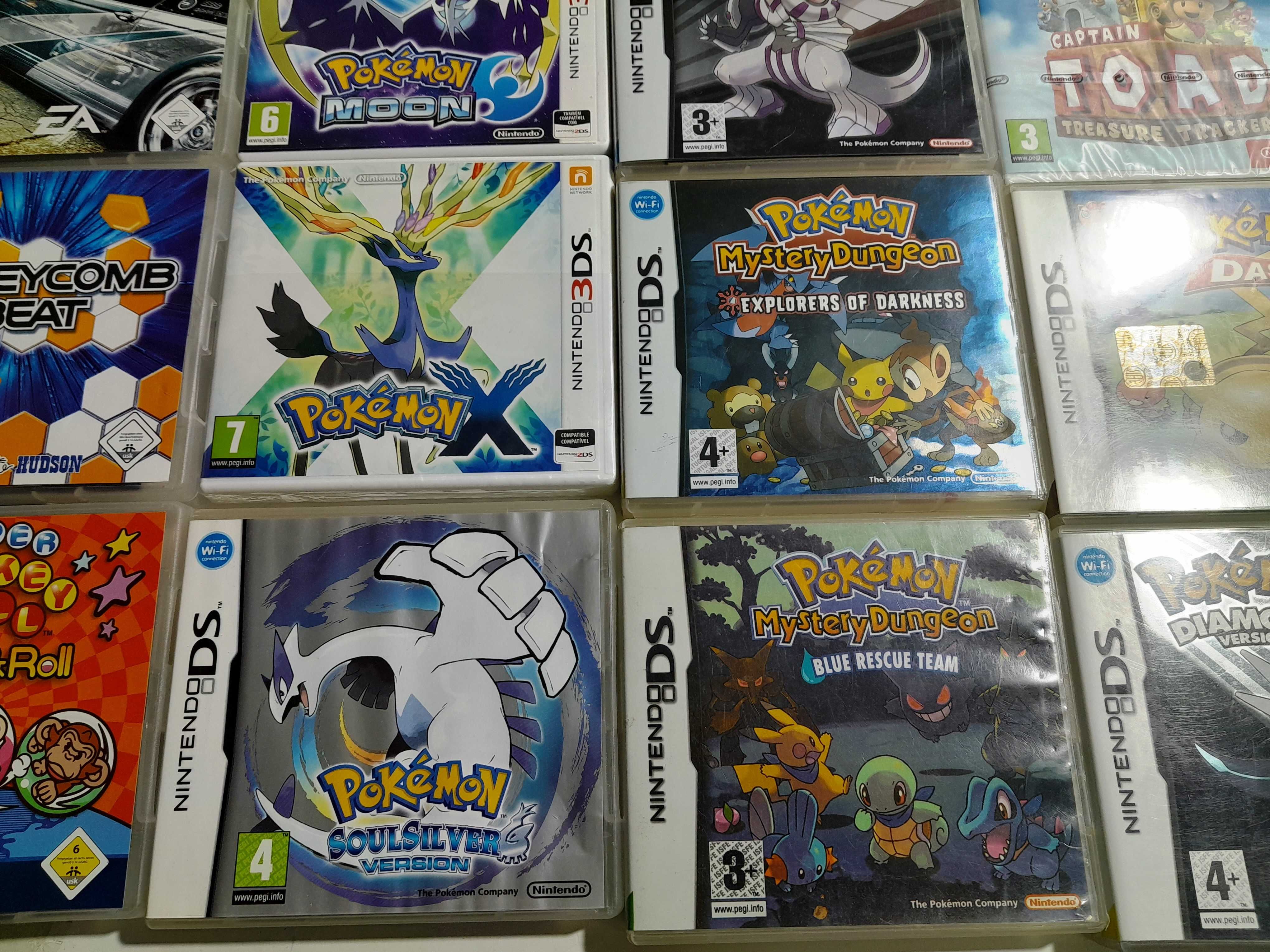 Jogos e acessórios Nintendo DS / 2DS / 3DS (Lista A a Z)