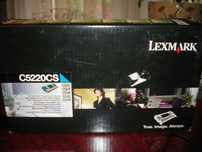 Zbędny nowy toner oryginał Lexmark C5220CS Cyan
