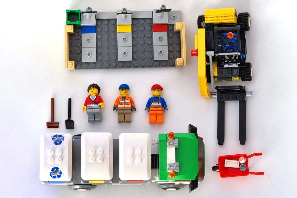 LEGO 4206 City - Ciężarówka do recyklingu - 100%