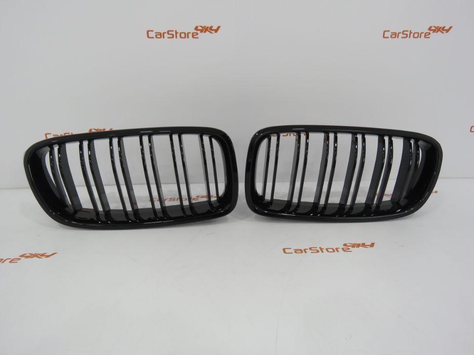 Grelhas Bmw F30 F31 Duplas Preto Brilhante