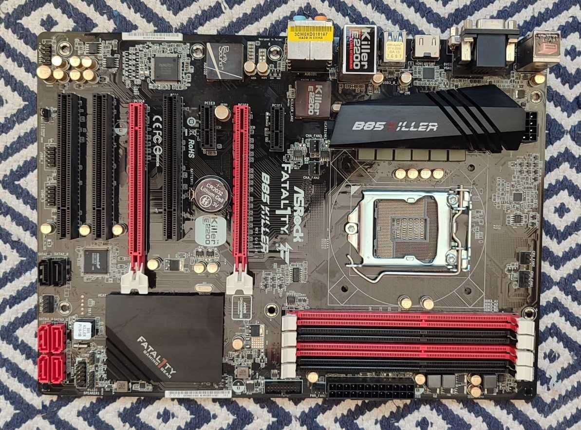 Motherboard ASRock Fatal1ty B85 Killer | Socket 1150 | ATX