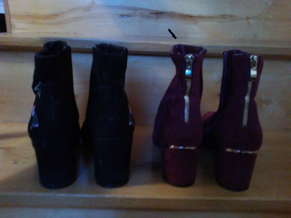 buty botki roz. 7- 40/41; wkładka 26,5cm