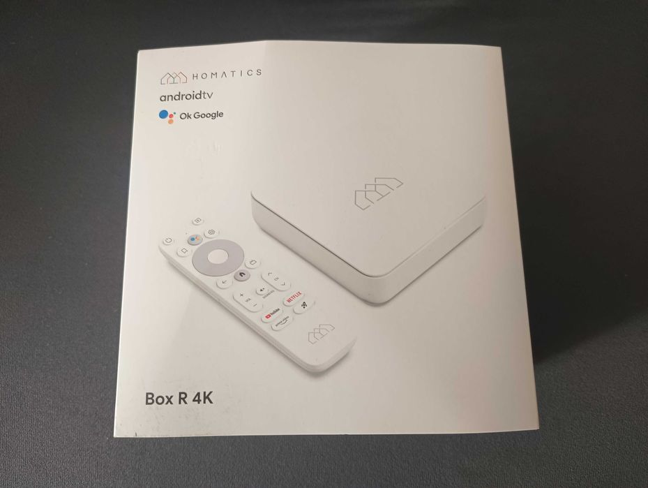 Smart TV Homatics Box R 4K + tuner DVB-T2