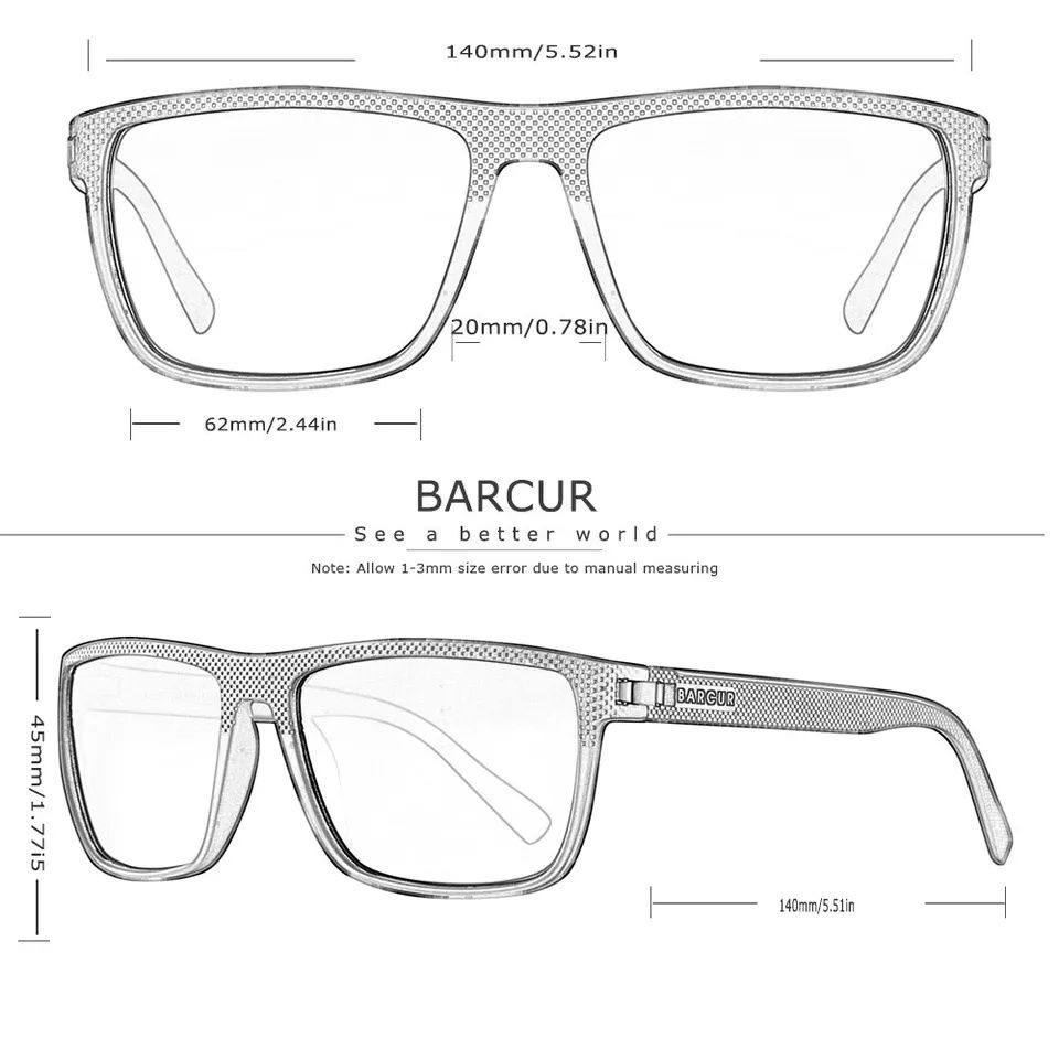 Солнцезащитные очки BARCUR поляризационные  UV400