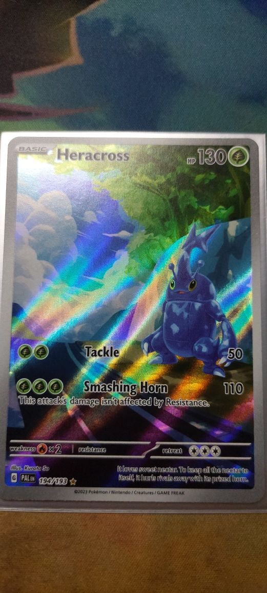 Pokemon TCG Heracross (PAL 194)