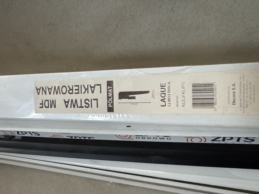 Listwa MDF lakierowana