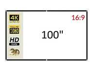 Проєкційний екран для проєктора 100" (16:9)