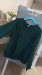 Cienka bluza smyk 134 falbana